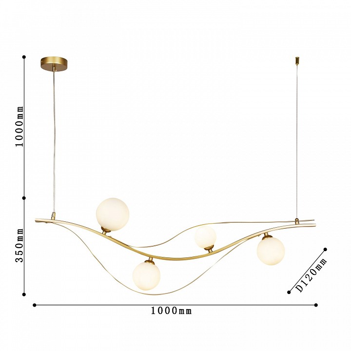 Подвесной светильник f-promo carina 4059-4p