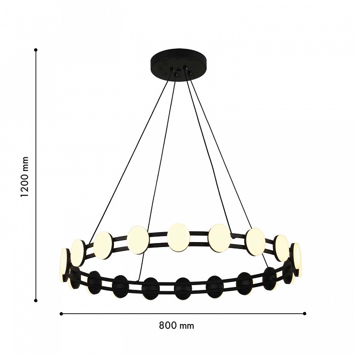 Подвесная люстра f-promo moti 4601-8p