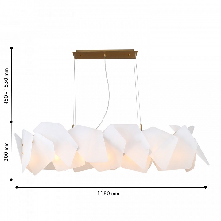 Подвесная люстра favourite lanvin 4725-12p