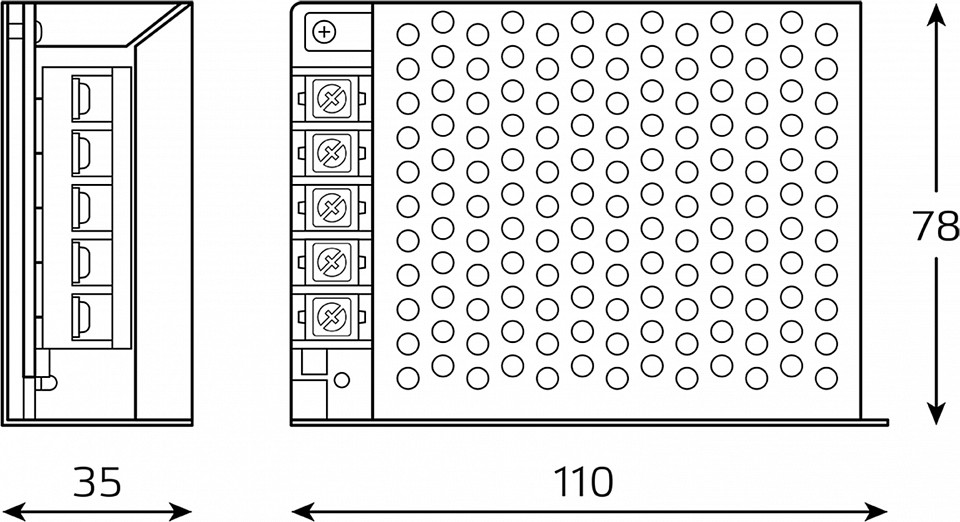 Блок питания gauss  bt502