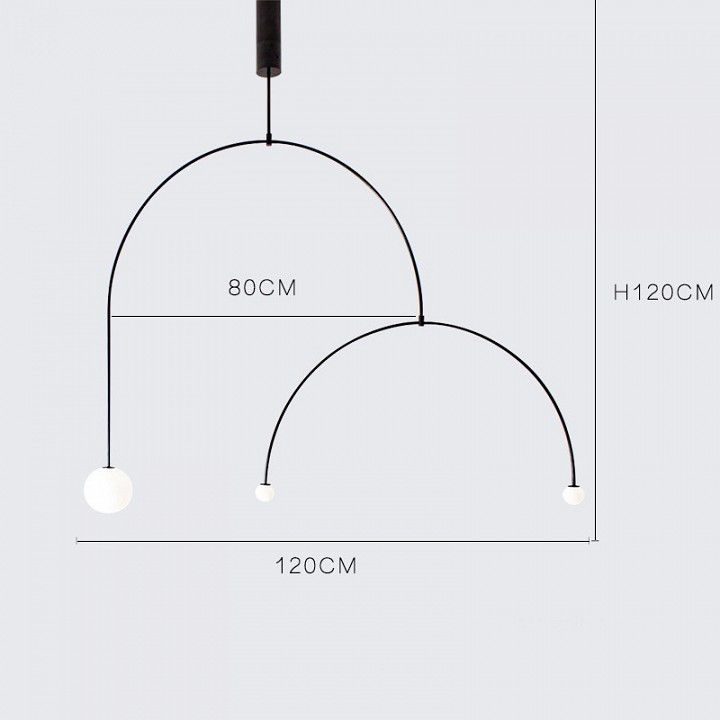 Подвесной светильник imperiumloft lines lines-03