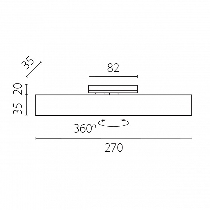 Накладной светильник lightstar lilla 202037