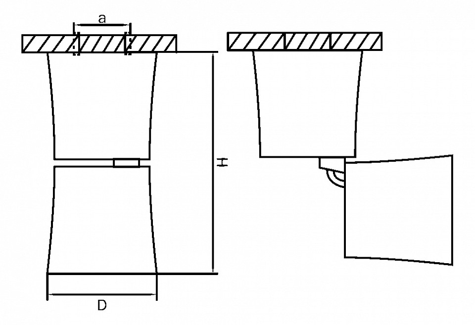 Накладной светильник lightstar rotonda 214454