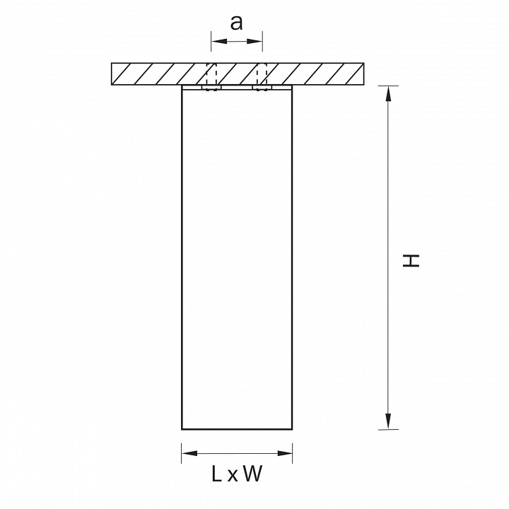 Накладной светильник lightstar rullo 216397