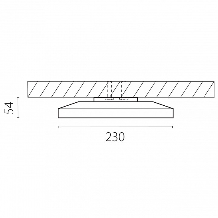 Накладной светильник lightstar arco eco 225720