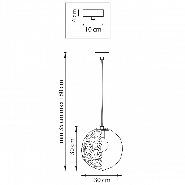 Подвесной светильник lightstar fermo 724014