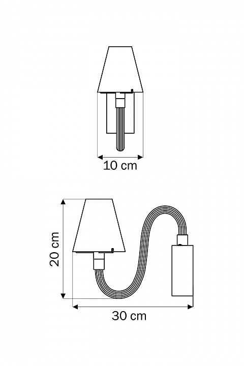 Бра lightstar bianco 760616