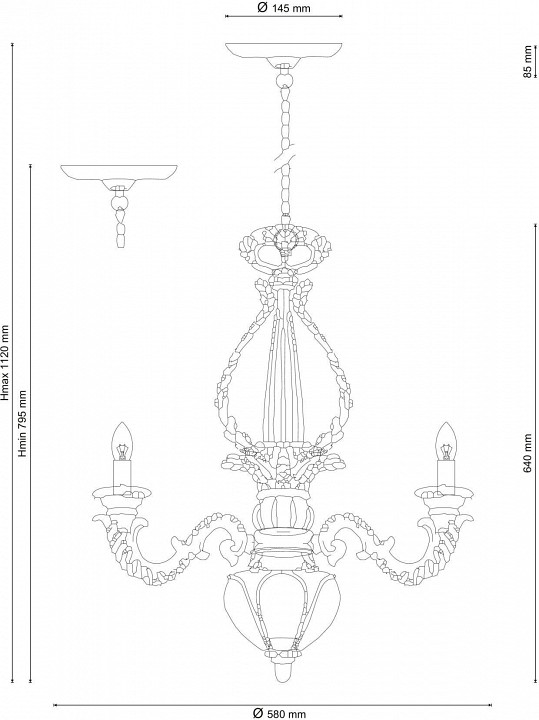 Подвесная люстра lucia tucci pietra isola pietra isola 133.3
