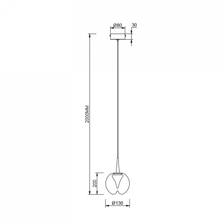 Подвесной светильник mantra andromeda 9075