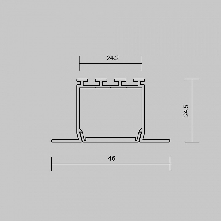 Короб встраиваемый maytoni 632001
