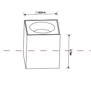 Накладной светильник maytoni zoom c030cl-01w