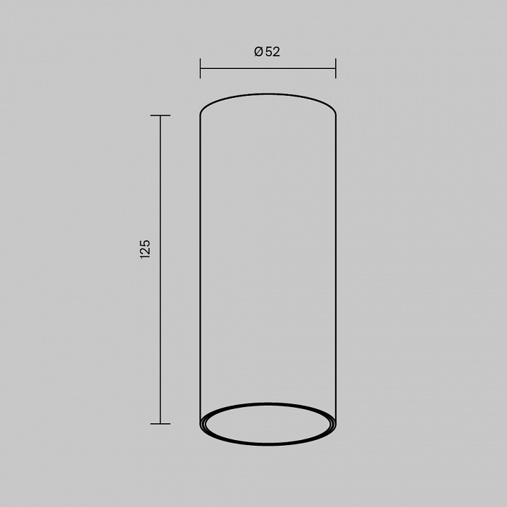Накладной светильник maytoni focus led c056cl-l12w2.7k-w-bs