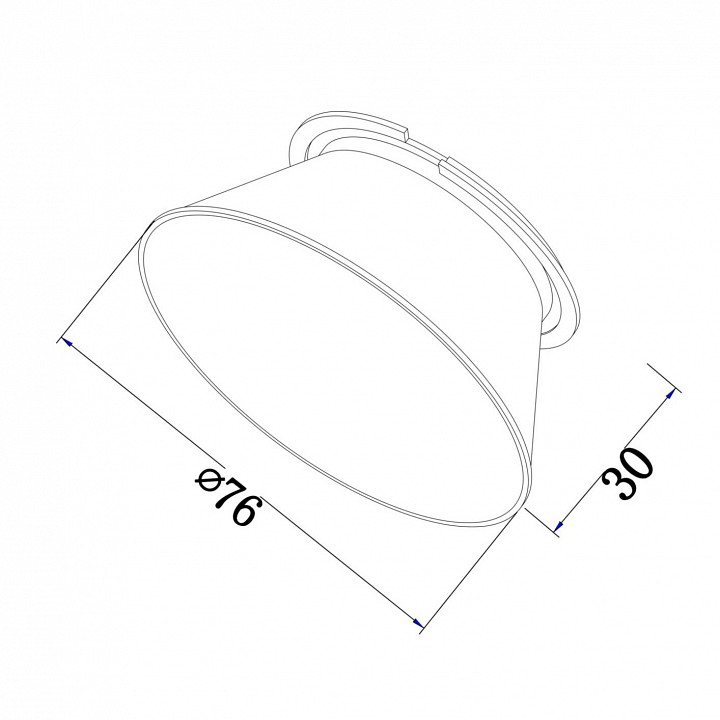 Вставка декоративная maytoni virar c060-01bs