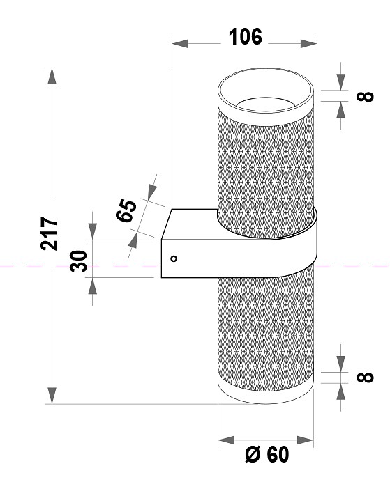 Бра maytoni focus design c069wl-02b