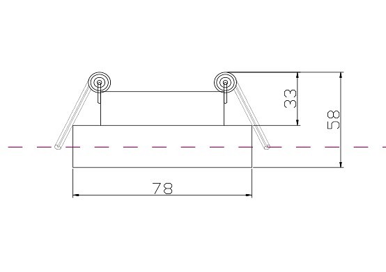 Встраиваемый светильник maytoni pauline dl046-01w
