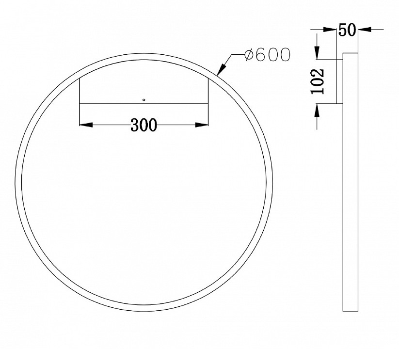Бра maytoni rim mod058wl-l35bs4k