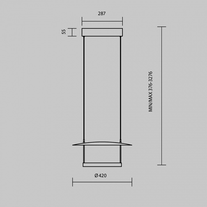 Подвесной светильник maytoni ambience mod280pl-l23b3k1