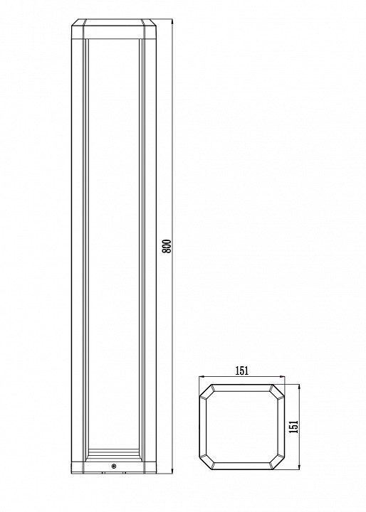 Наземный низкий светильник maytoni royal mile o019fl-l12gr3k