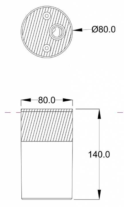 Накладной светильник maytoni willis o418cl-01b