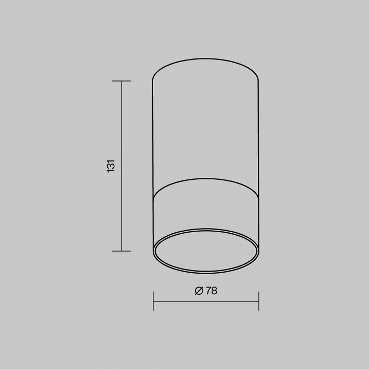 Накладной светильник maytoni ember o499cl-l10b3k