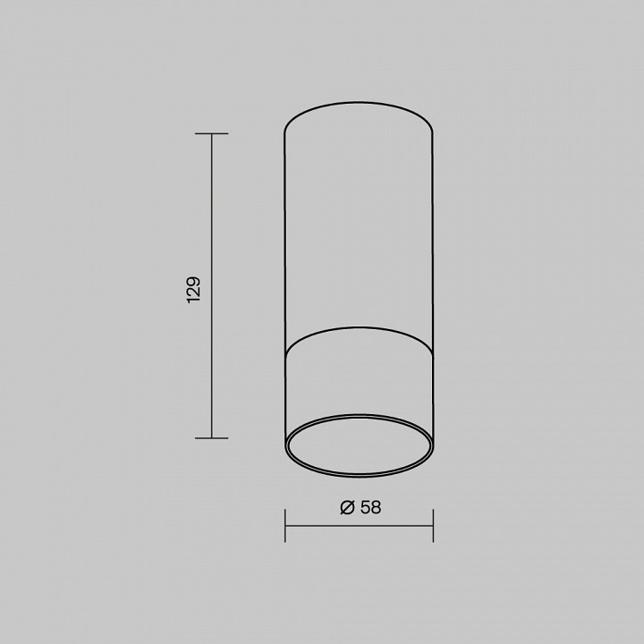 Накладной светильник maytoni ember o499cl-l5b3k