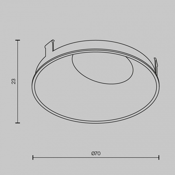 Кольцо декоративное maytoni wise ring057-10-mg