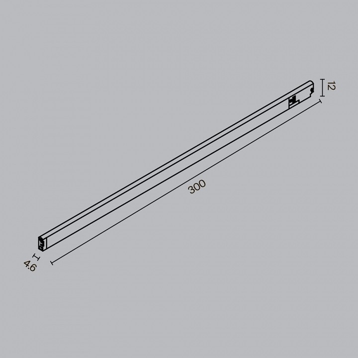 Встраиваемый светильник maytoni basis tr190-1-5w3k-b