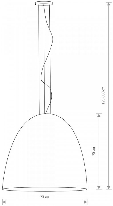 Подвесной светильник nowodvorski egg xl 10325