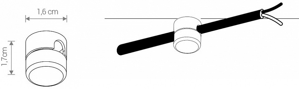 Винт nowodvorski cameleon mounting c 7320