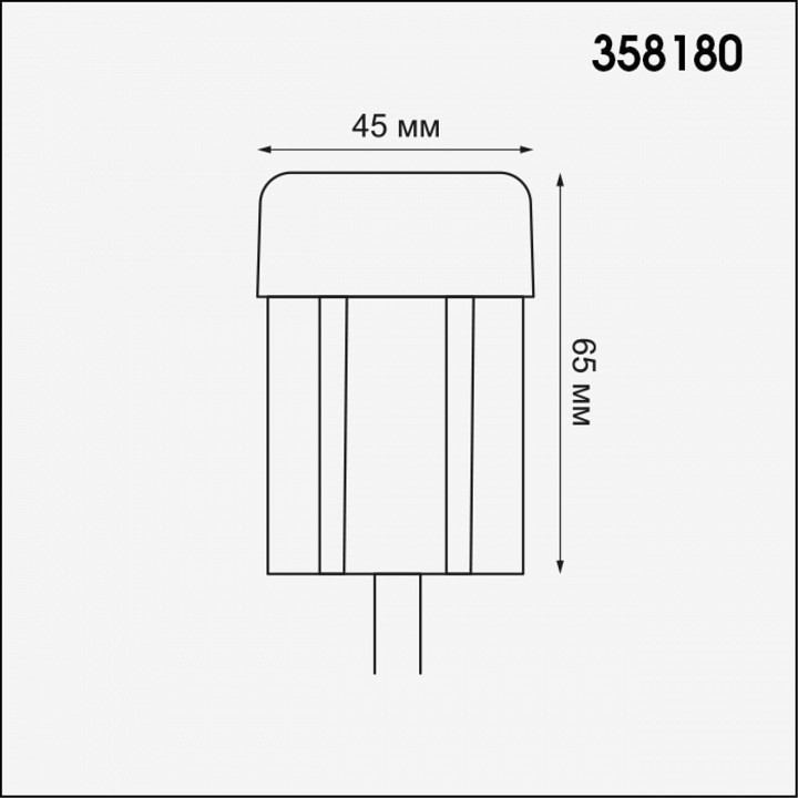 Модуль светодиодный novotech nokta 358180
