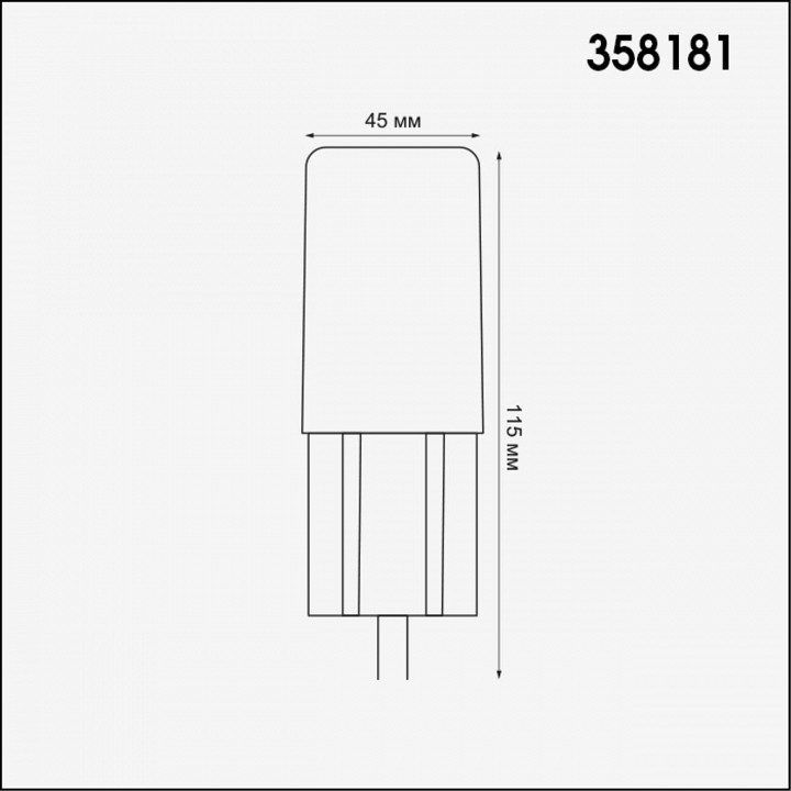 Модуль светодиодный novotech nokta 358181