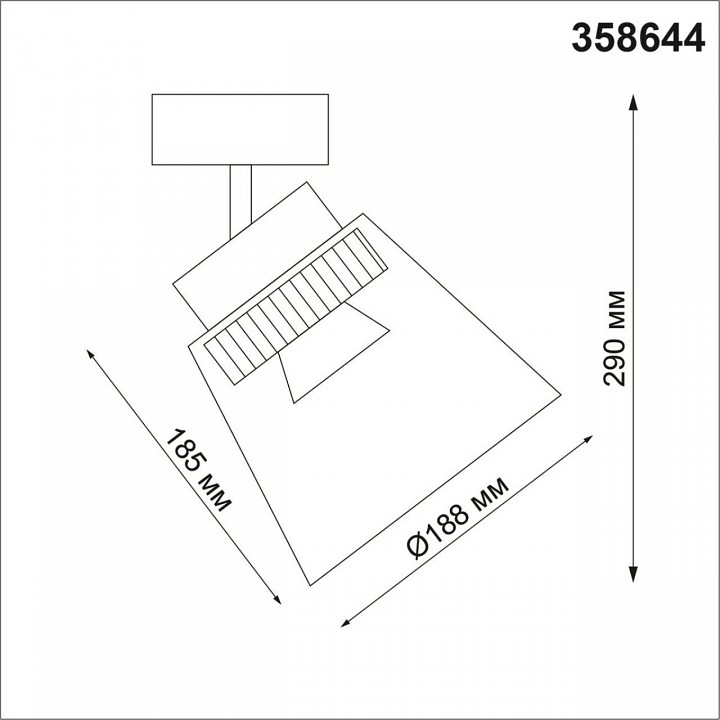 Спот novotech artik 358644