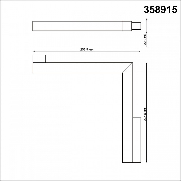 Встраиваемый светильник novotech flum 358915