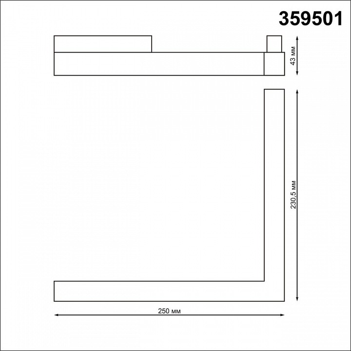 Встраиваемый светильник novotech flum 359501