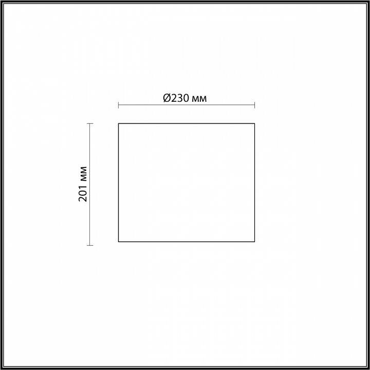 Плафон стеклянный odeon light tower 4889/1s