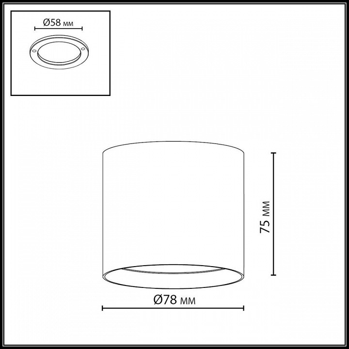 Накладной светильник odeon light hightech 7130/8cl