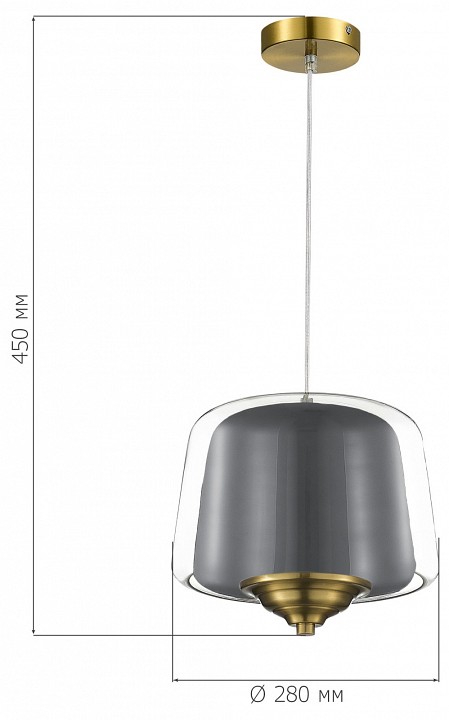 Подвесной светильник st-luce pandora sl6127.313.01