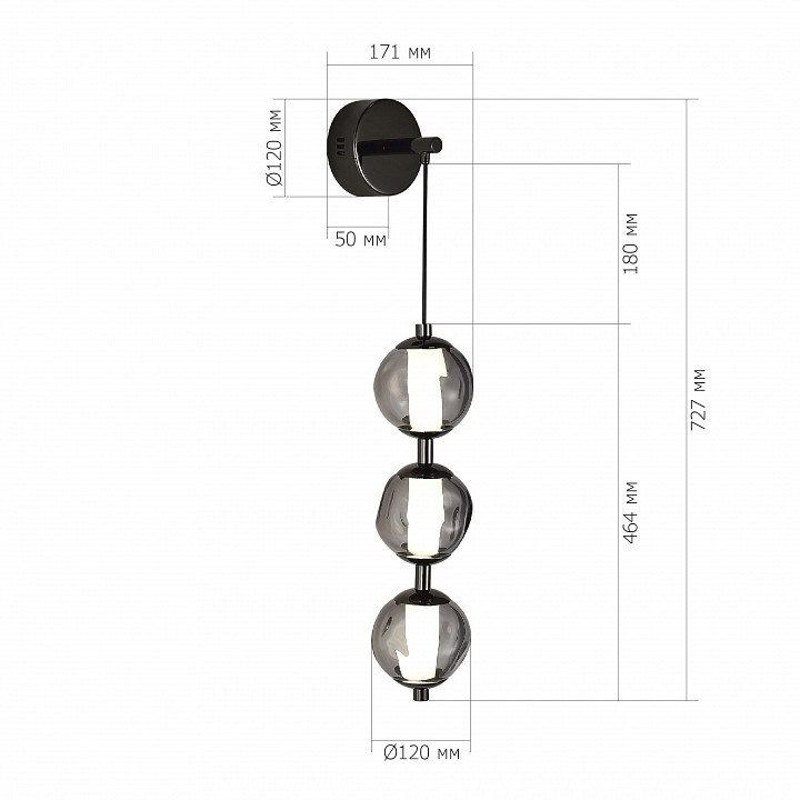 Бра st-luce helmi sl6520.401.01