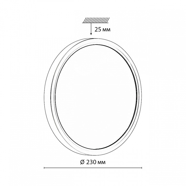 Накладной светильник sonex omega white 7661/18l