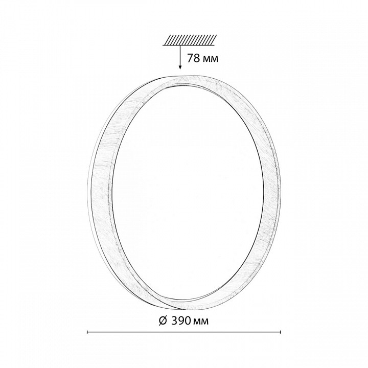 Накладной светильник sonex gari wood 7684/dl