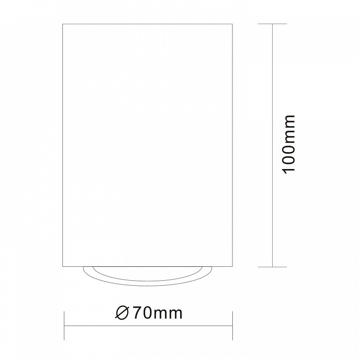 Спот st-luce torus st108.507.01