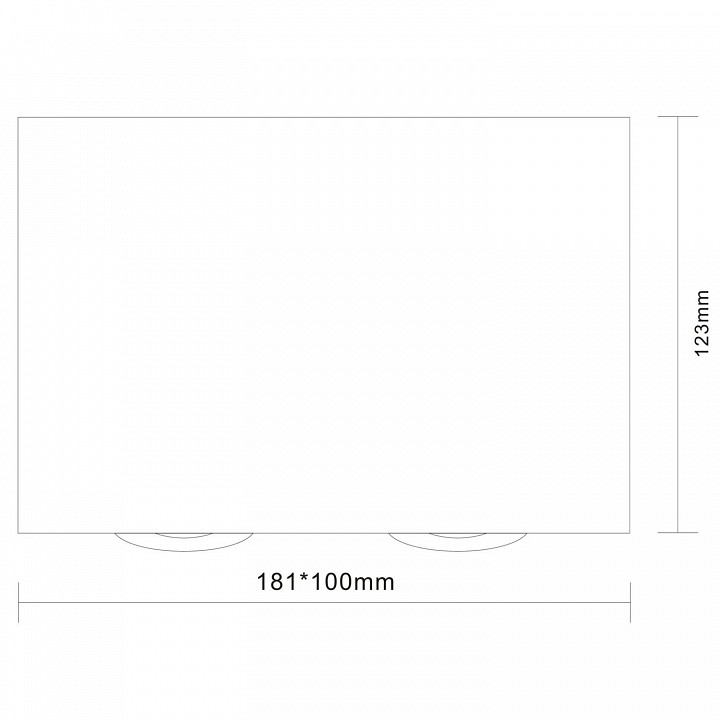 Спот st-luce quadrus st109.407.02