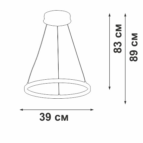 Подвесной светильник vitaluce v2515dt v2515dt-8/1s