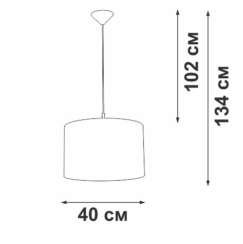 Подвесной светильник vitaluce v2827 v2827-1/1s