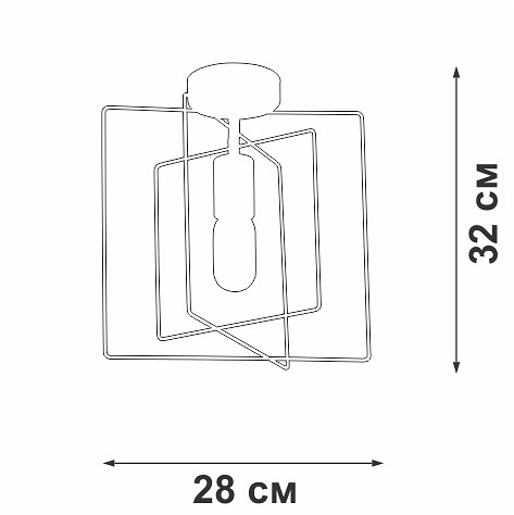 Светильник на штанге vitaluce v3793 v3793-8/1pl