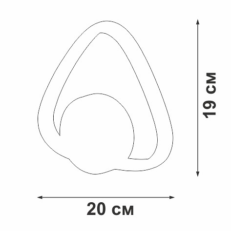 Бра vitaluce v46100 v46100-1/1a