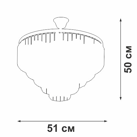 Люстра на штанге vitaluce v58250 v58250-8/8